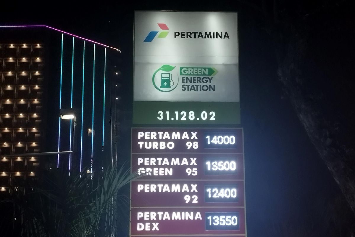 Pertamina Resmi Pasarkan Pertamax Green 95 Harga Rp 13500 Per Liter 2114