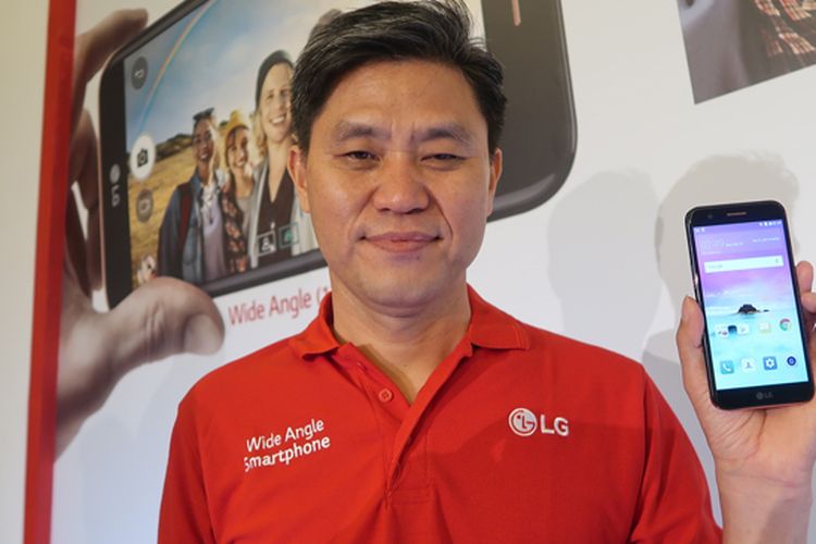 Hee Gyun Jang, Head of LG Mobile Communications Indonesia, saat ditemui KompasTekno di Jakarta, Rabu (29/3/2017)                               