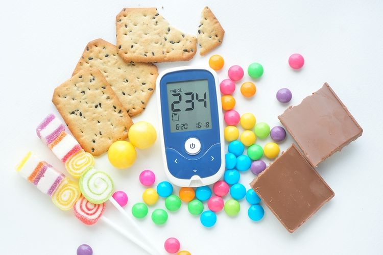 Ilustrasi gula darah tinggi tidak boleh makan apa?