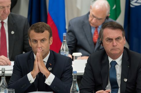 Presiden Perancis Marah karena Presiden Brasil Hina Sang Istri