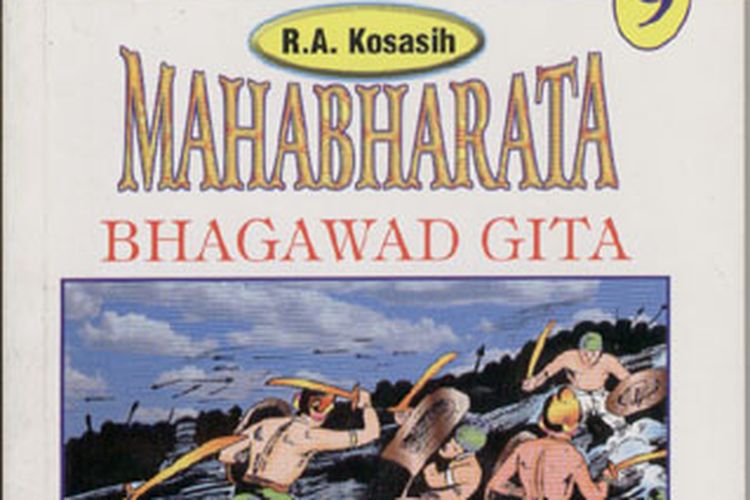 Salah satu komik ciptaan RA Kosasih yang dicetak ulang, yaitu Mahabharata
