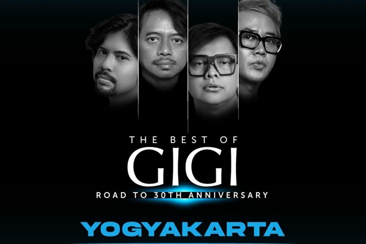 Tur Band GIGI, The Best of GIGI Road To 30th Anniversary, siap digelar di lima kota.  