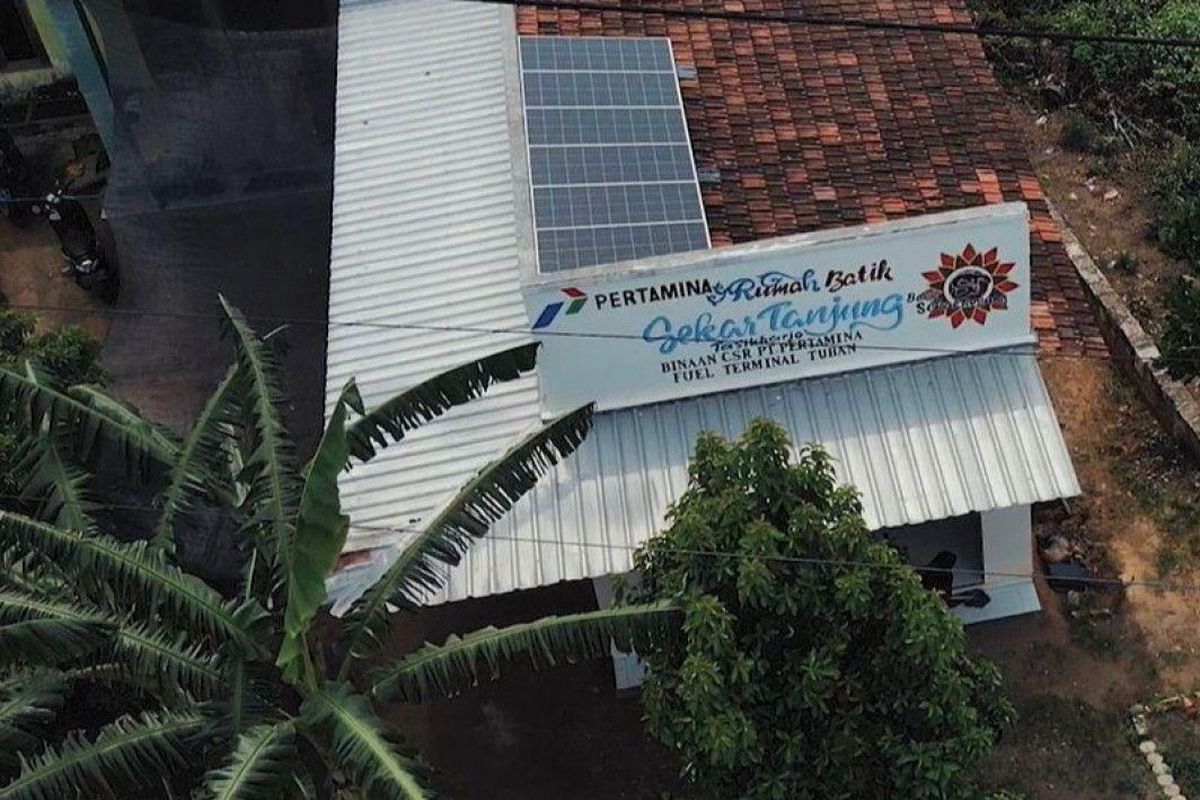 Pertamina jalankan energi terbarukan PLTS di Desa Energi Berdikari