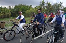 Menpora dan Warga Kebumen Ramaikan Etape Ke-24 Sepeda Nusantara 2018