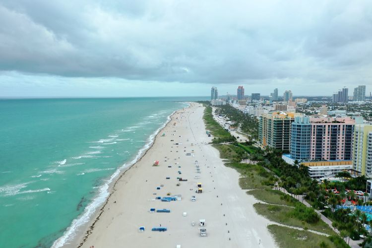 Ilustrasi Miami, Amerika Serikat. Pemesanan properti sewa jangka pendek di sejumlah kota tuan rumah Piala Dunia 2026 di AS melonjak hingga 58 persen.