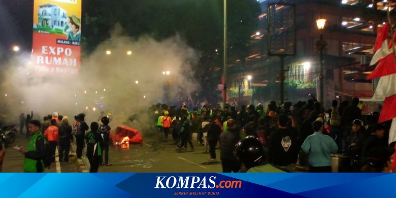 13 Demonstran Aksi di Depan Mapolresta Malang Kota Ditetapkan Tersangka