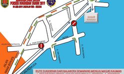 Gelar Dugderan, Sejumlah Jalan di Kota Semarang Ditutup