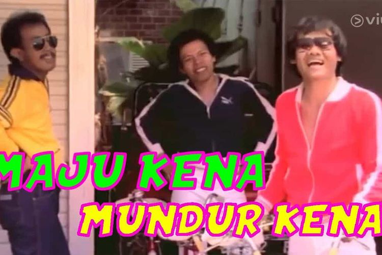 Poster film Warkop DKI: Maju Kena Mundur Kena