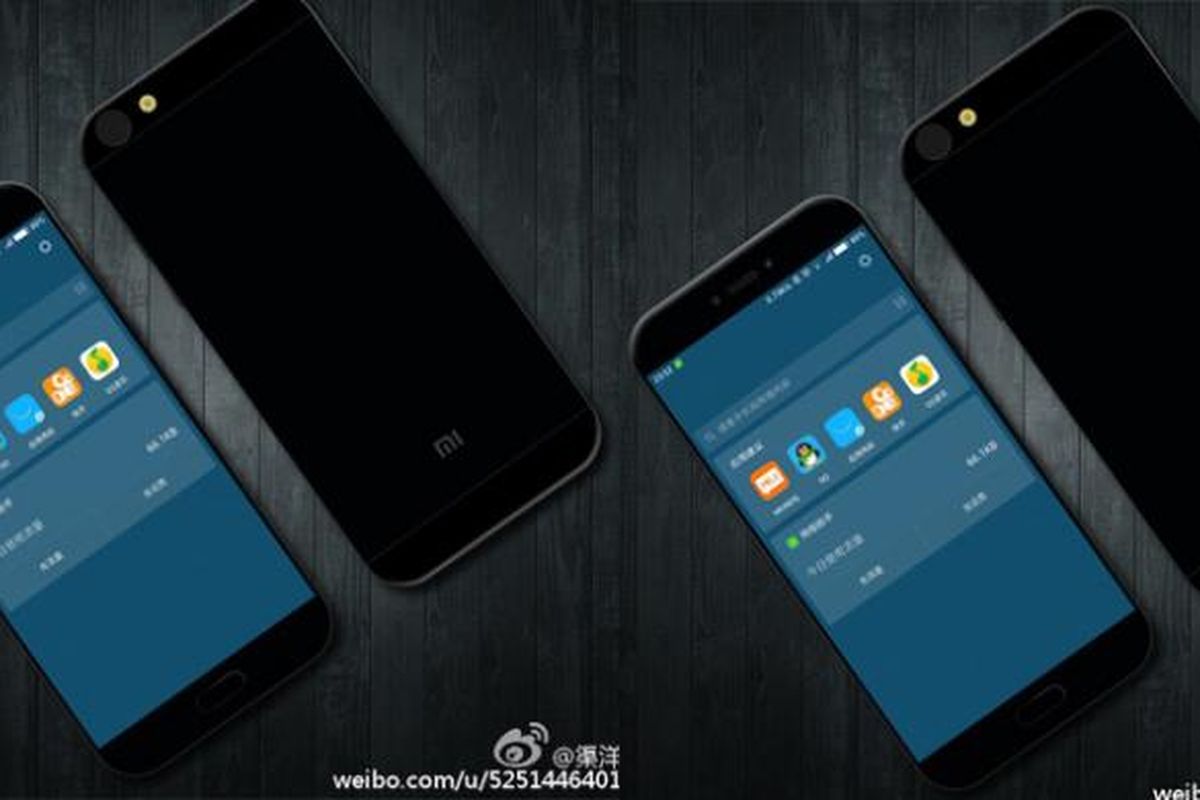 Bocoran foto yang dipercaya sebagai desain Xiaomi Mi 6.