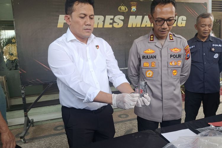 Polres Malang Gagalkan Peredaran 168 Vape Narkoba, Dijual Rp 5 Juta per Buah