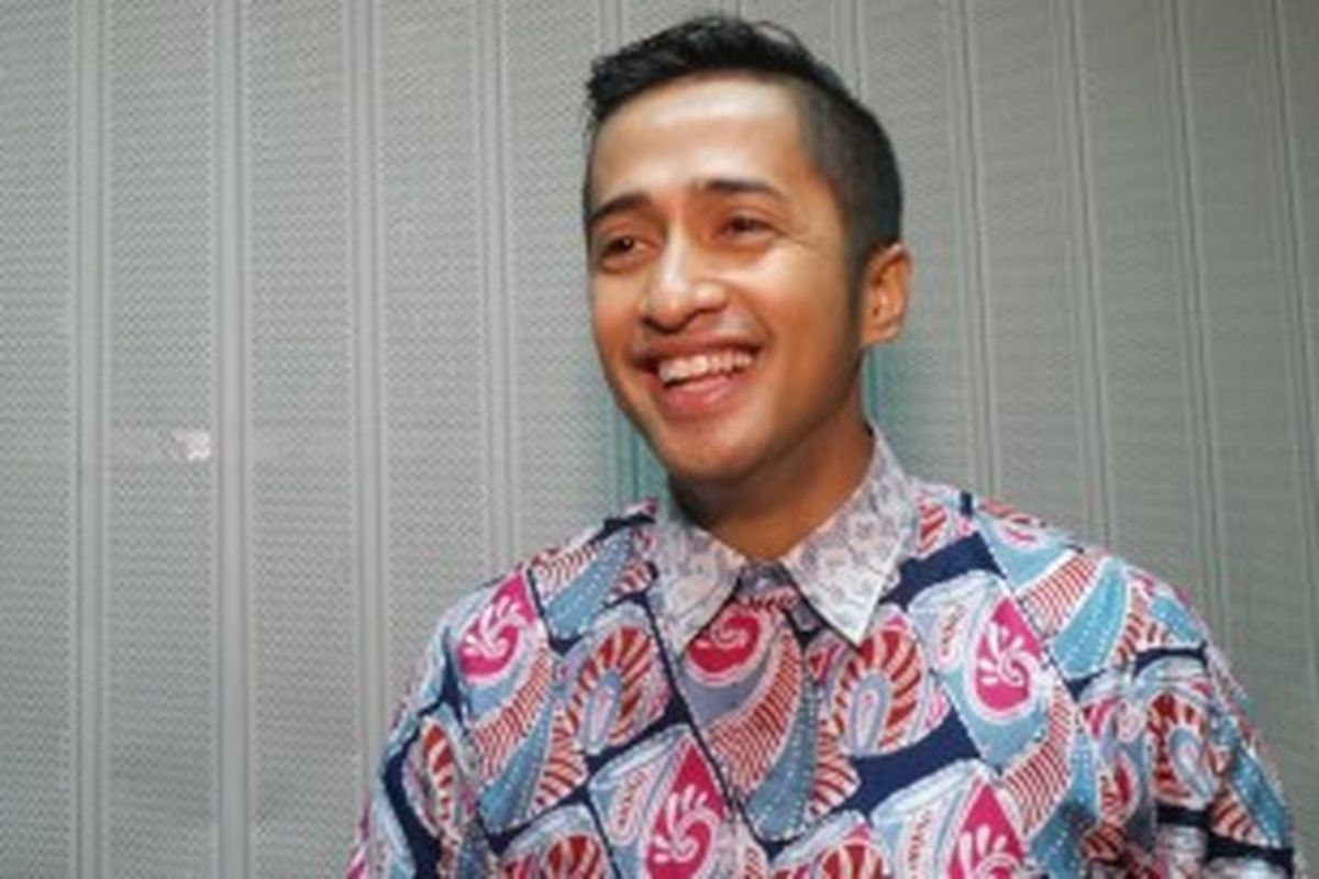 Irfan Hakim di Studio Indosiar, Jalan Damai, Daan Mogot, Jakarta, Kamis (4/7/2013).