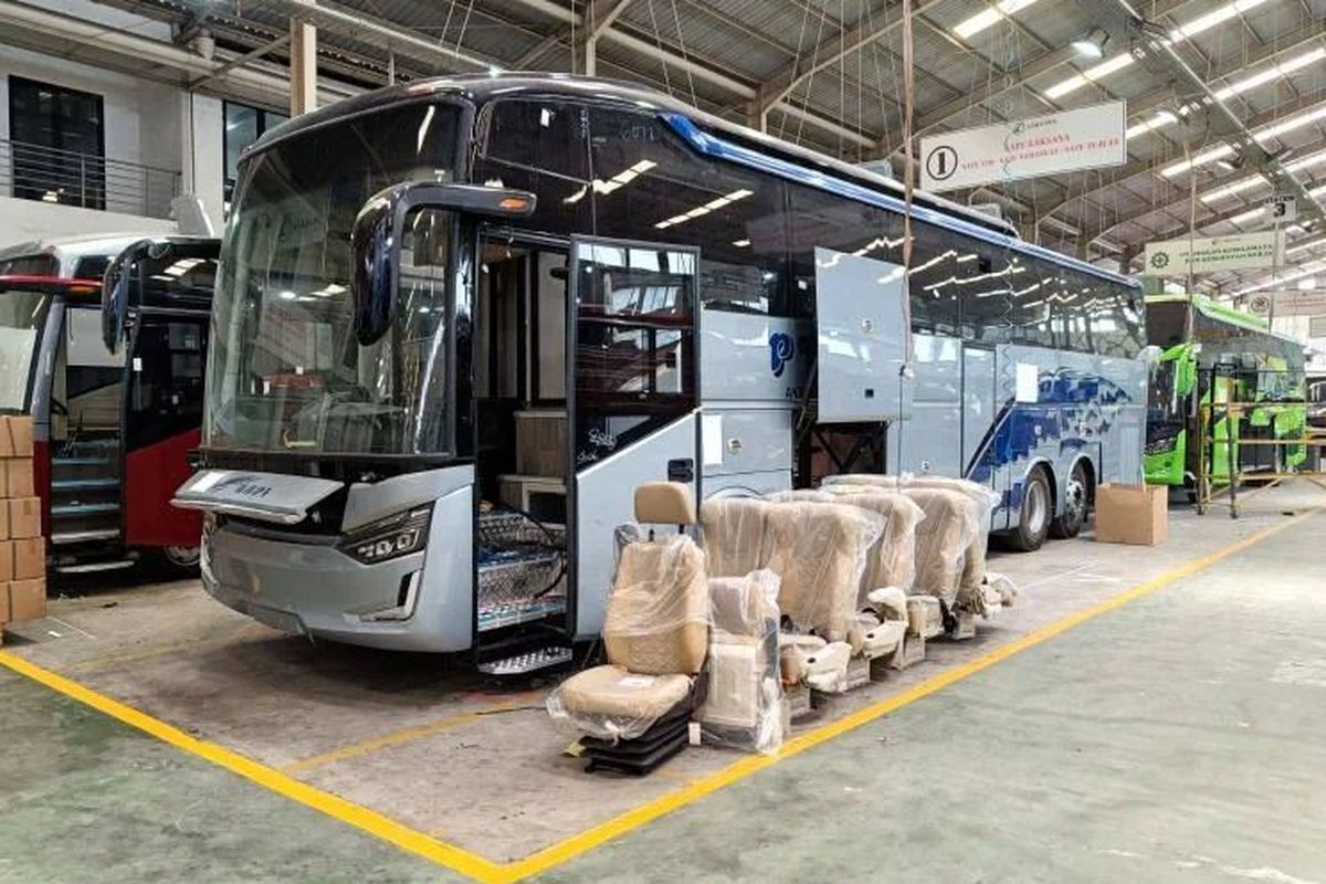 Calon bus baru PO Rapi