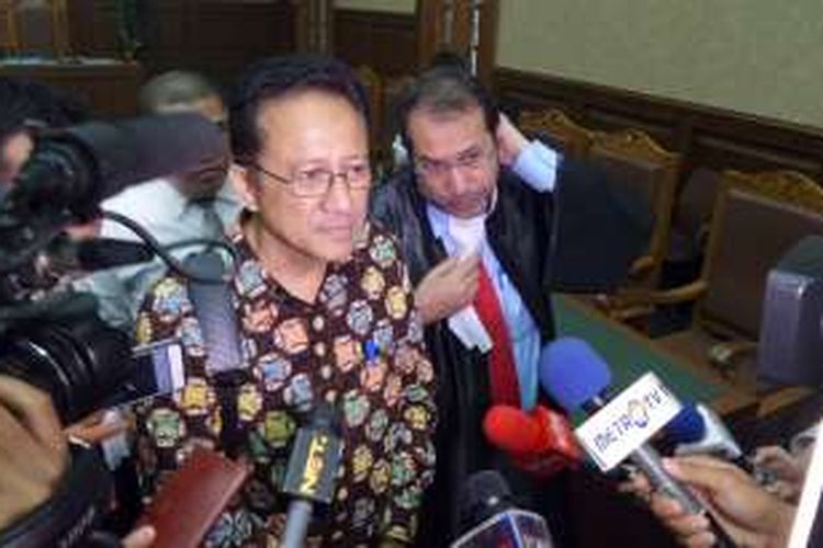 Mantan Ketua Dewan Perwakilan Daerah, Irman Gusman, di Pengadilan Tipikor Jakarta, Rabu (4/1/2017).