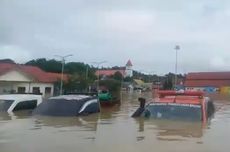 Tak Sempat Dievakuasi, Perangkat Komputer 6 Dinas di Mahakam Ulu Terendam Banjir
