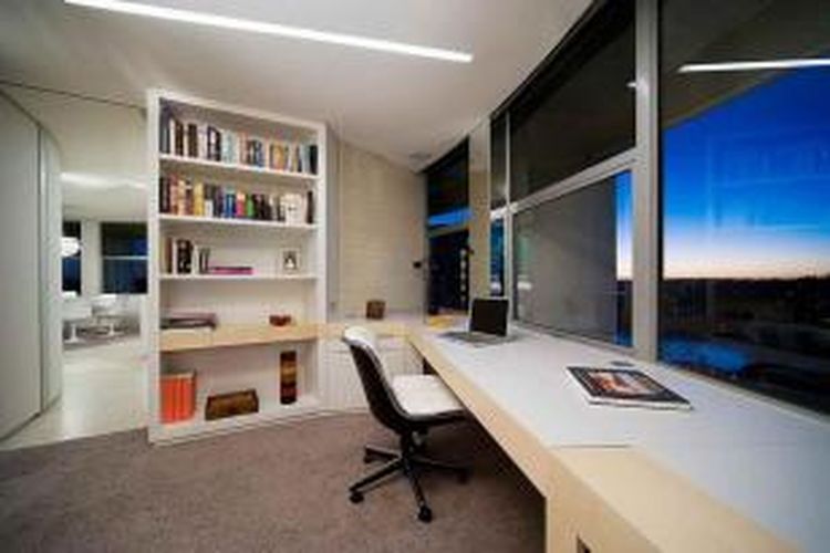 Dekorasi small home office.