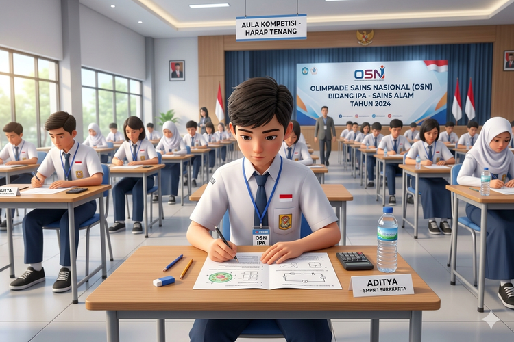 50 Soal OSN IPA SMP 2026 Level Provinsi, Lengkap dengan Kunci Jawaban