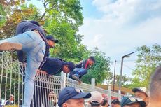 Ricuh di Pintu Gate 2 Stadion Manahan, Fans PSIS Semarang Memaksa Masuk Tanpa Pemeriksaan