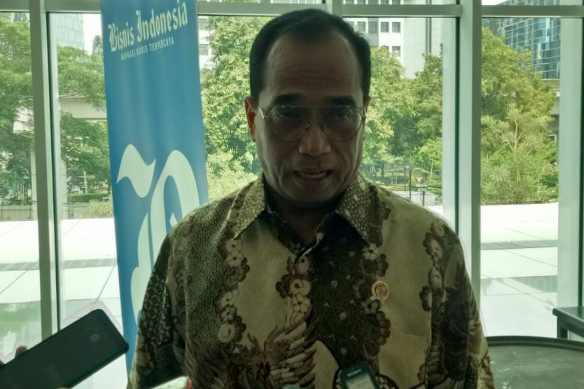 Menteri Perhubungan Budi Karya Sumadi di Jakarta, Rabu (25/9/2019).