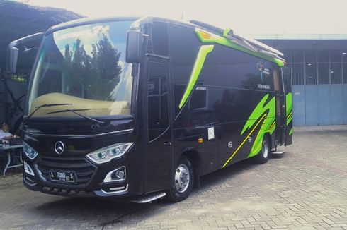 Motorhome Mewah Basis Medium Bus buatan BAV 