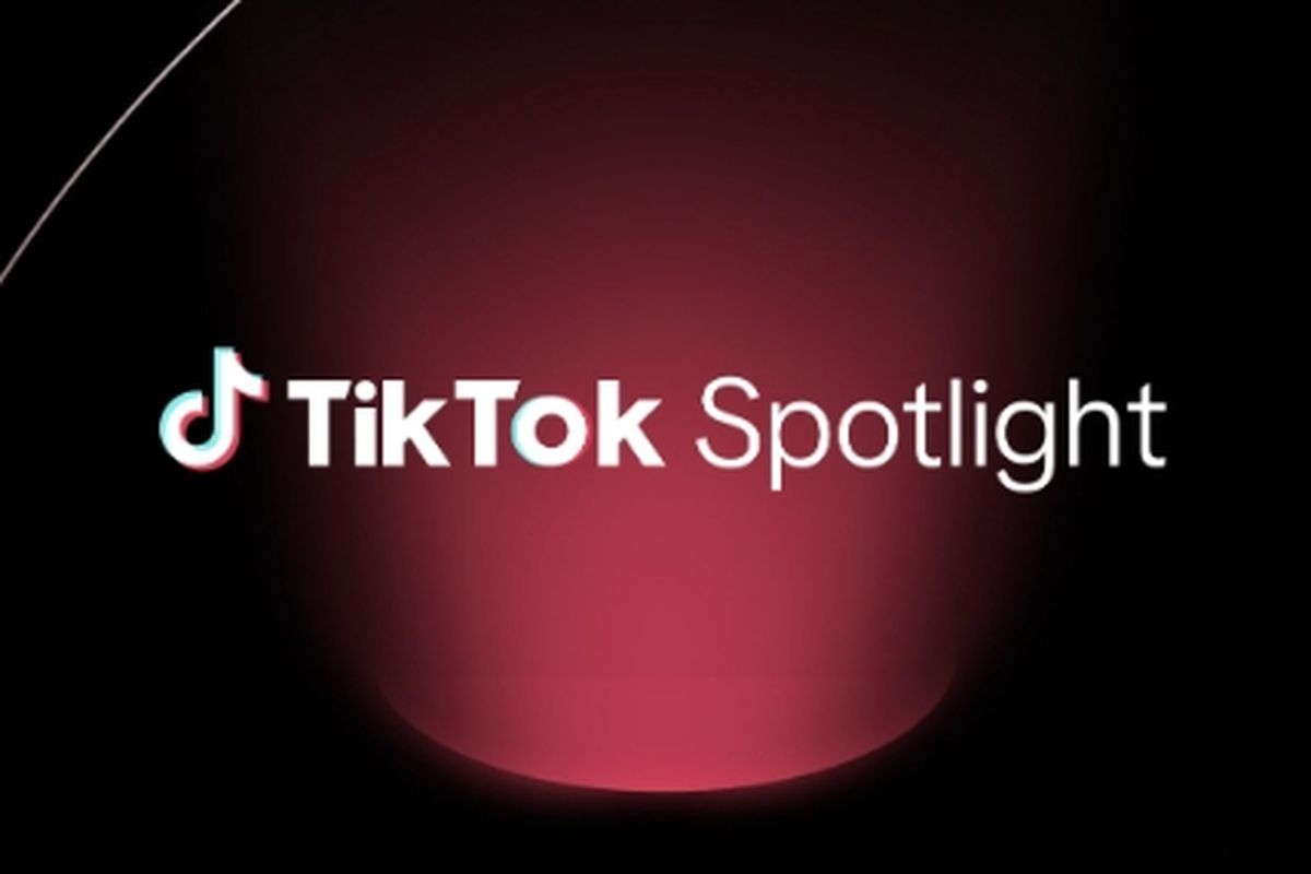 Ilustrasi TikTok Spotlight