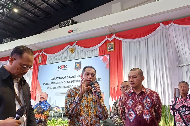 Wakil Ketua Komisi Pemebrnatasan Korupsi (KPK) Nurul Ghufron menyebut pengadaan lahan kuburan bahkan dikorupsi oleh salah satu kepala daerah di Sumatra, Rabu (3/7/2024).