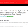 Pertamina Lubricants Buka Lowongan Kerja Lulusan D3, Buruan Daftar