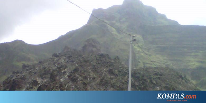  Status Waspada Wisata Gunung Kelud Ditutup