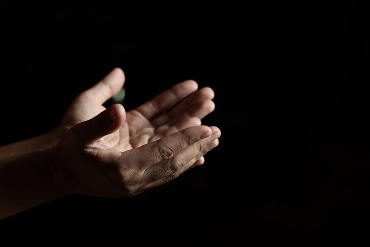 Bacaan doa shalat Lailatul Qadar.