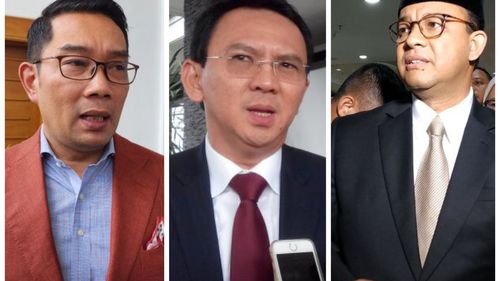Survei Litbang "Kompas": Anies, Ahok, Ridwan Kamil Nama Teratas yang Pasti Dipilih pada Pilkada Jakarta