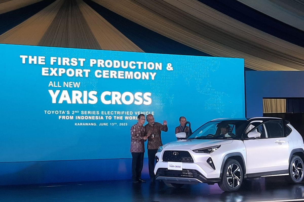 Peresmian ekspor Toyota Yaris Cross Hybrid
