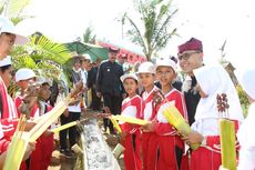 Ribuan Siswa SD Banyuwangi Nikmati Sate dan Susu Sapi Segar