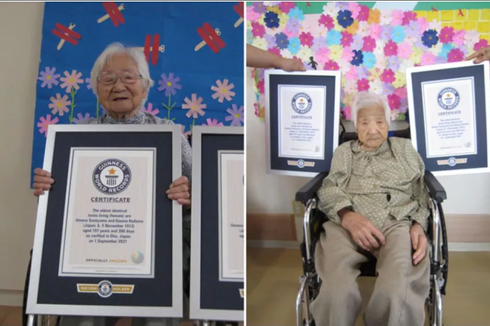 Berusia 107 Tahun, Inilah Pasangan Kembar Identik Tertua di Dunia