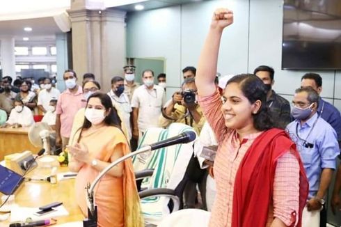 Baru Berusia 21 Tahun, Gadis Ini Jadi Wali Kota Termuda di India