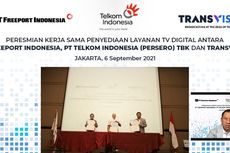 Dukung Digitalisasi Tambang, Telkom Sediakan Layanan TV Digital di Freeport Timika