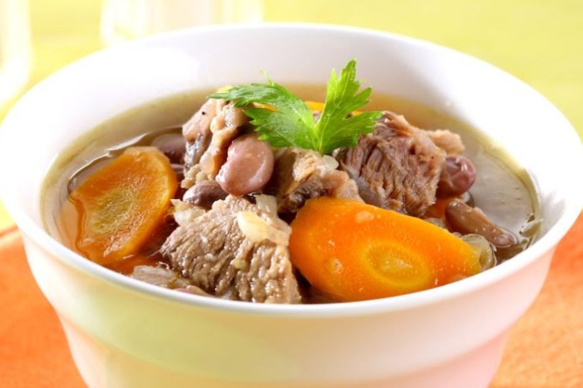 Resep Sup Iga Kacang Merah, Makanan Bergizi Saat Musim Hujan