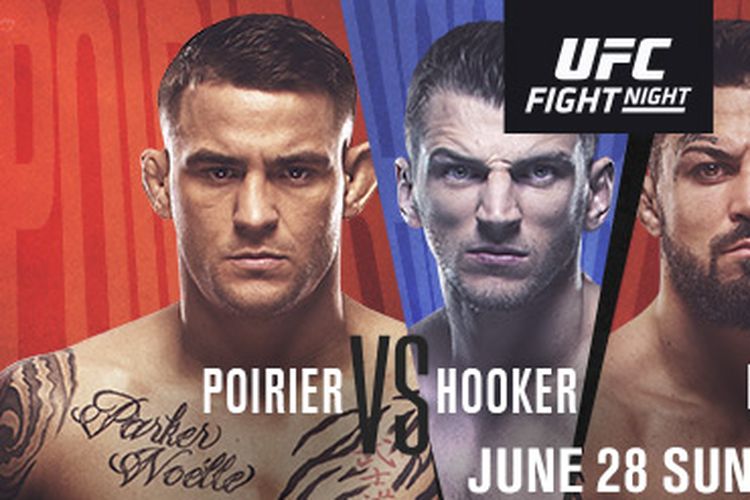 Duel Dustin Poirier vs Dan Hooker di UFC Fight Night, Minggu (28/6/2020) pagi WIB.