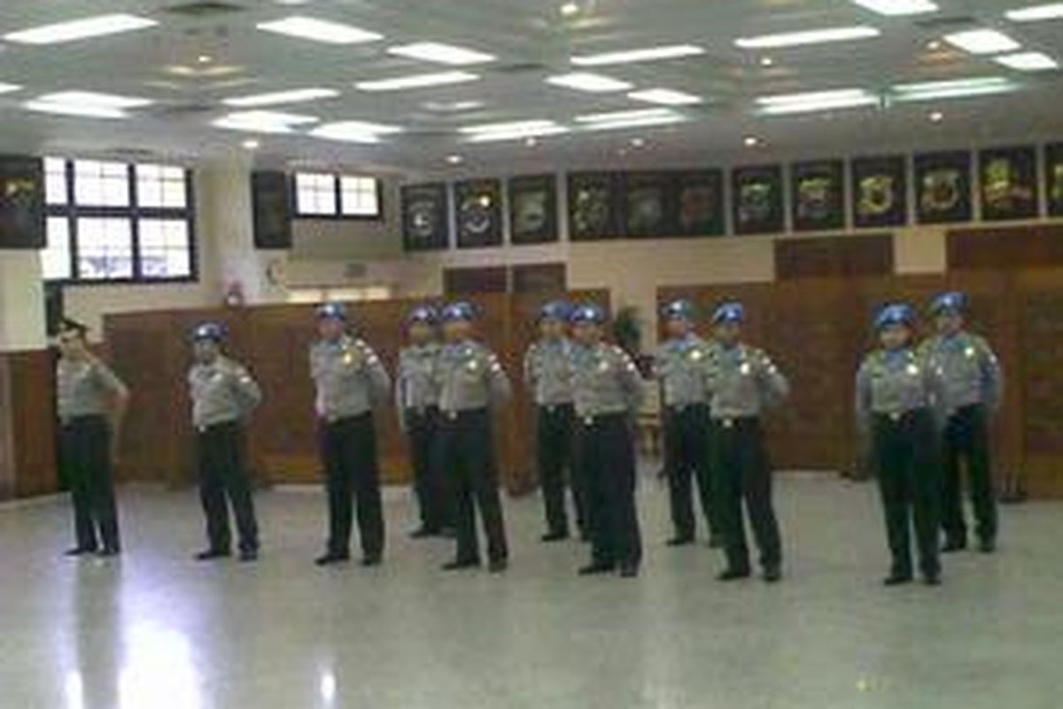 10 anggota Polri yang akan dikirim ke Haiti