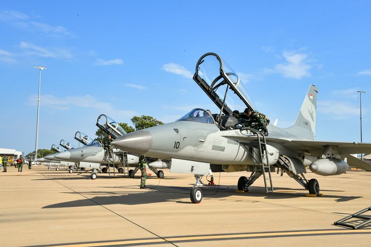 Golden Eagle TNI Bermanuver Bareng Jet Siluman Jepang di Australia