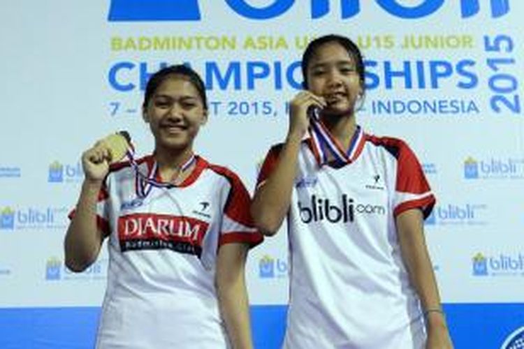 Indonesia berhasil meraih gelar melalui Metya Inayah Cindiani/Indah Cahya Sari Jamil. Mereka berhasil menghadang sesama pemain Indonesia, Putri Larasati/Melanni Mamahit dengan 22-20 dan 21-19.
