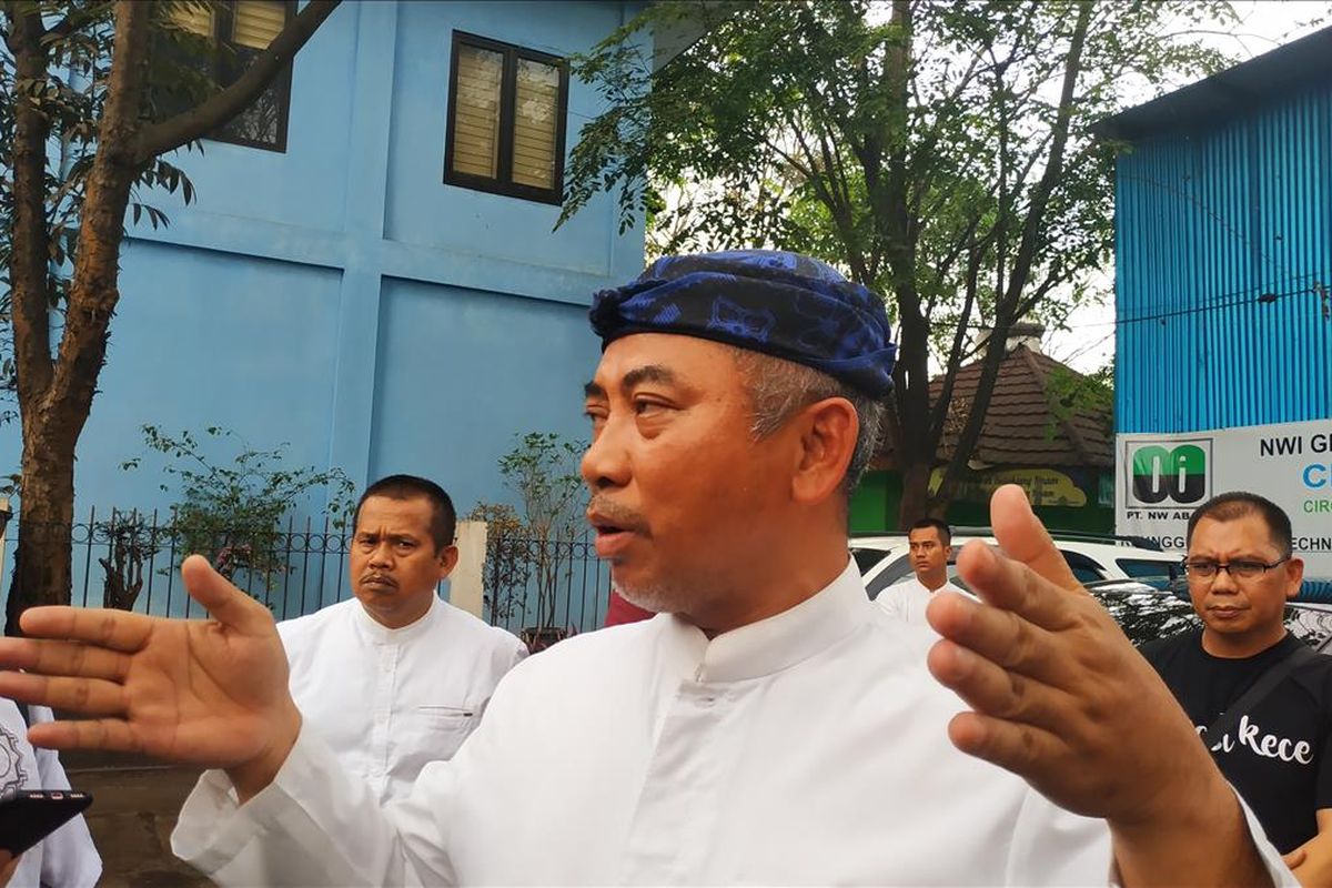 Wali Kota Bekasi, Rahmat Effendi di Sumur Batu, Bantar Gebang, Bekasi, Jumat (19/7/2019).