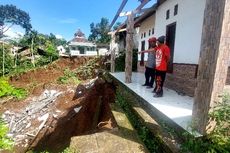 4 Rumah di Jambu Kabupaten Semarang Ambruk karena Longsor, 7 Warga Satu Bulan Mengungsi