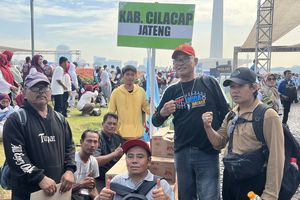 Kisah-kisah di Balik Aksi Buruh Monas: Buruh hingga Ojol Menyuarakan Harapan Hidup Layak