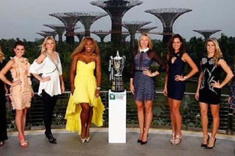 Para peserta WTA World Tour Finals, Singapura