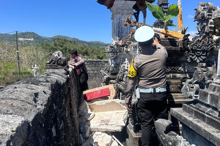 Pura Puseh di Nusa Penida Terbakar, Diduga Api dari Pembakaran Sampah