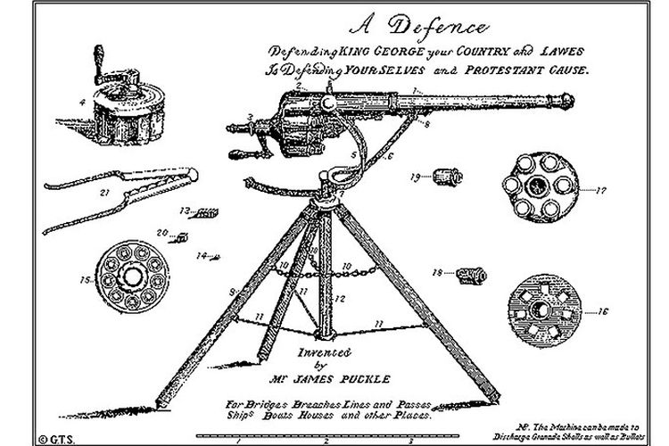 Senapan awal Puckle Gun