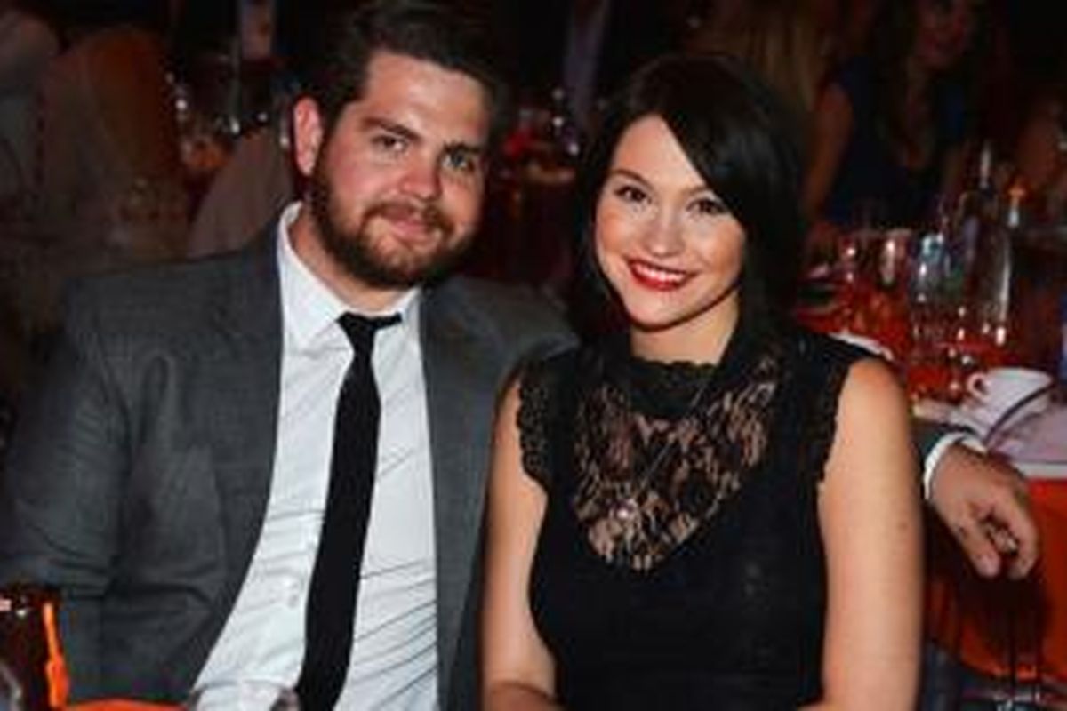 Jack Osbourne dan istri, Lia.