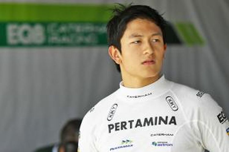 Pebalap GP2 asal Indonesia, Rio Haryanto.