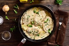 Resep Garlic Chicken Creamy dan Gurih Maksimal, Bikin untuk Bekal