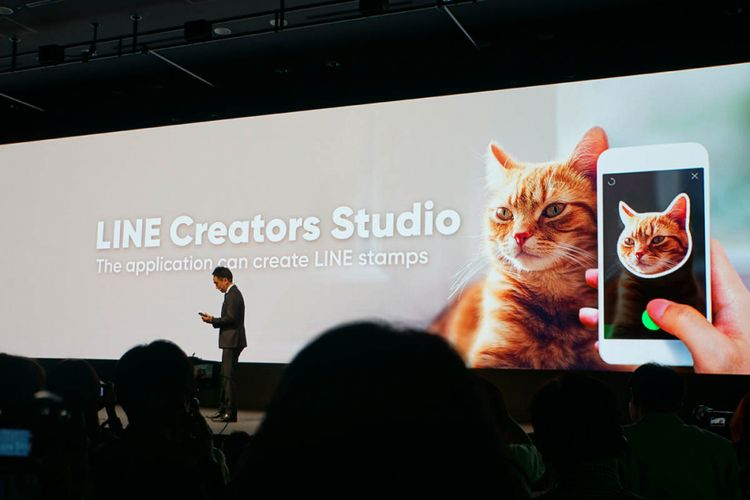 Pengguna Line bisa membuat stiker sendiri menggunakan Line Creator Studio                               
