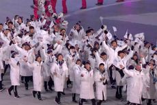Korea Selatan-Korea Utara Bersatu dalam Defile Olimpiade Musim Dingin
